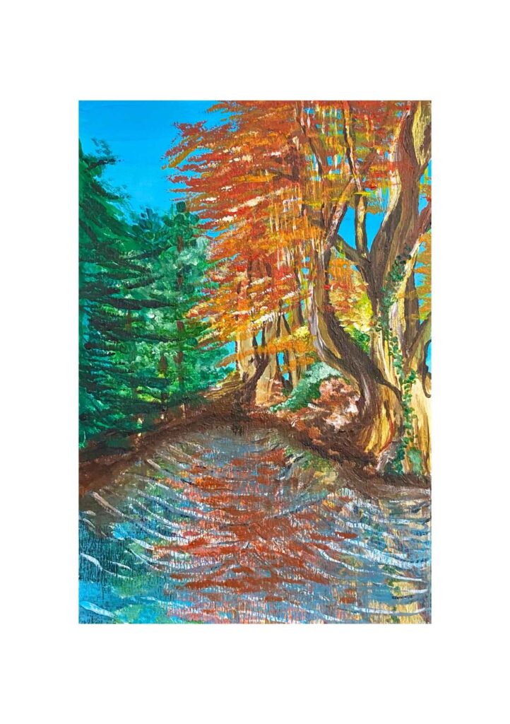 Paesaggio autunnale by Adriana Adduci